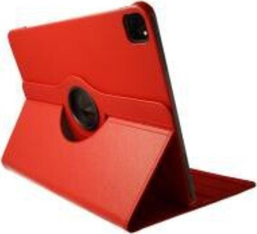 Ipad Pro 11 (2020) Kılıf 360Standlı 360 Dönebilen Kapaklı Kılıf Tablet Deri Kılıf - Kırmızı