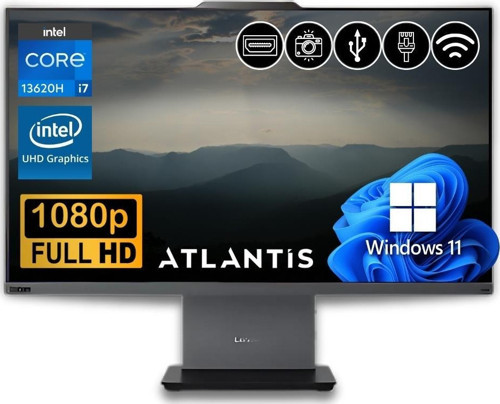 ThinkCentre Neo 50A 24 Gen 5 i7-13620H 40GB 512GB M.2 SSD 12SC000KTR ATL30 23.8" W11Pro All In One Bilgisayar