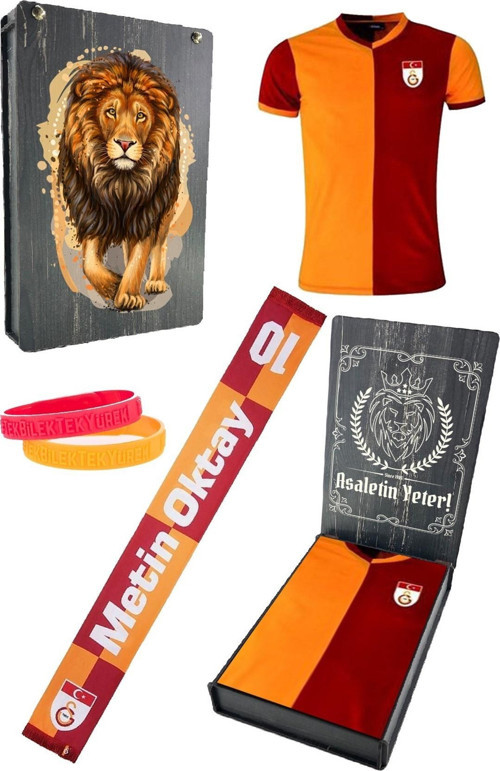 Orijinal Metin Oktay Hediye Set Sevgililer Günü Hediyesi T-shirt + Şal (atkı)