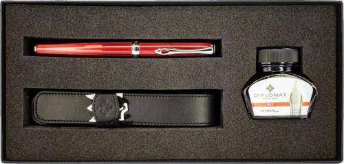 Skyline Dolma Kalem Kılıf Mürekkep Set Kırmızı D40216080