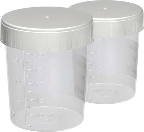 Non-Steril Idrar Numune Kabı 100 Ml - 10 Adet