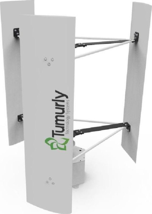 Tumurly® Vortex5.0 - 5000 Watt Dikey Rüzgar Türbini Paketi Şarj Kontrol Cihazı ve Dumpload