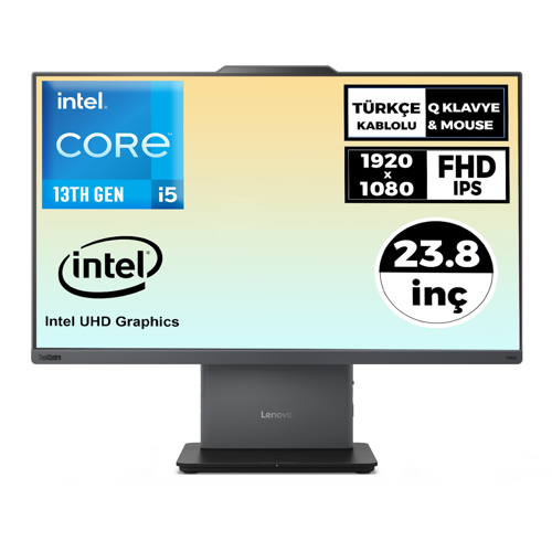 ThinkCentre Neo 50A G5 i5-13420H 32GB 1TB SSD 23.8" FHD W11P All In One Pc 12SD001ATR 012