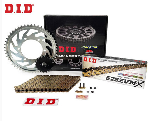 Zvm-x-Jt 2006-2010 Suzuki GSR 600 Uyumlu Zincir Dişli Set Gold (Sarı) Renk