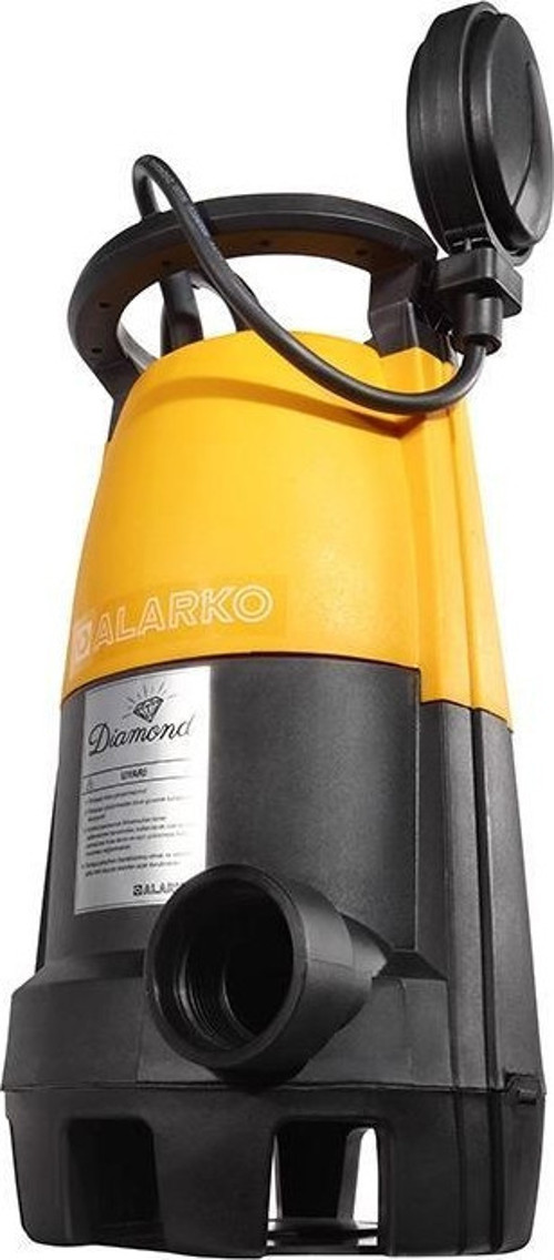Diamond MC750E - 1 Hp - 220 V Plastik Gövdeli Atık Su Dalgıç Pompa