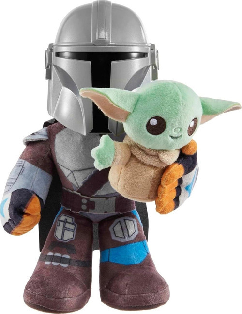 Mandalorian Sesli Pelüş Figür, 3 yaş ve üzeri, HPC19