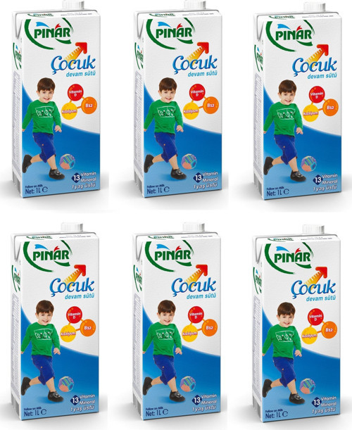 Çocuk Devam Sütü 1 Lt X 6 Adet
