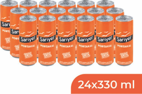 Portakal Aromalı Gazoz 330 Ml X 24 Adet