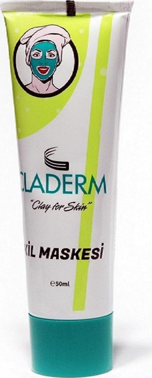 CLADERM 50ML TÜP KİL MASKESİ