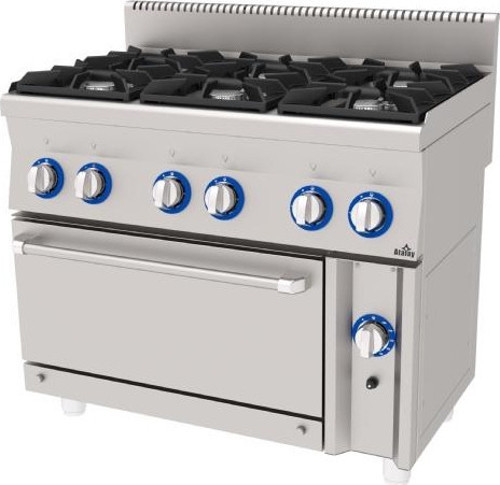 AGK-1060 Gazlı 120 kg Kuzine 1000x600x850 mm