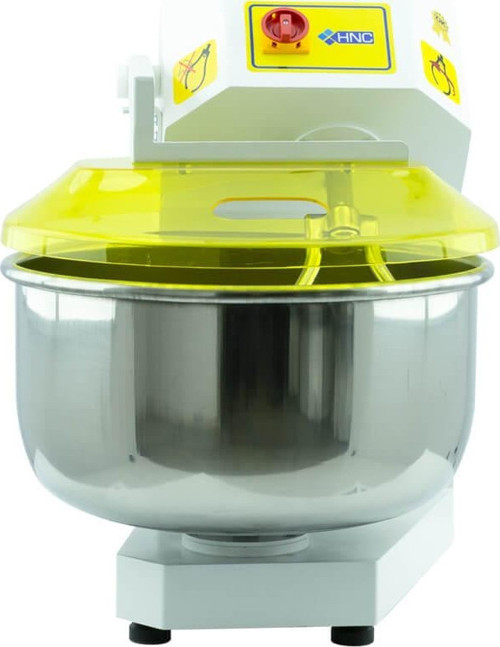 HHY-15M Hamur Yoğurma Makinesi (Kapaklı) 220V - 15kg Un, 25kg Hamur, Kazan - 1 Dönüş Hızı