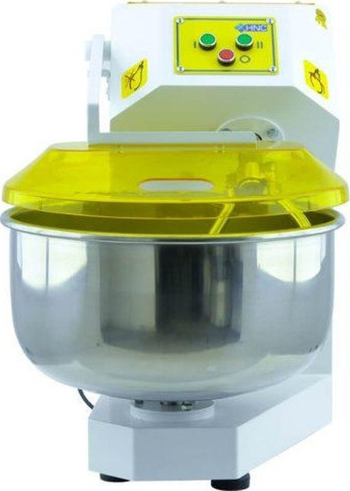HHY-15TC Hamur Yoğurma Makinesi (Kapaklı) 380V - 15kg Un, 25 kg Hamur, Kazan - 2 Dönüş Hızı