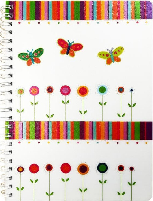 210x297 mm Naturel Pearl Simli Plastik Kapak Defter 160 Yaprak Kareli Krt-103493