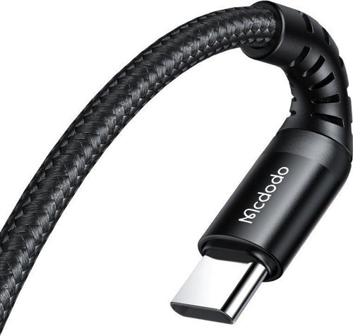 Mcdodo CA-5641 60W 3A Type-C To Type-C Şarj ve Data Kablosu Siyah 1M 5