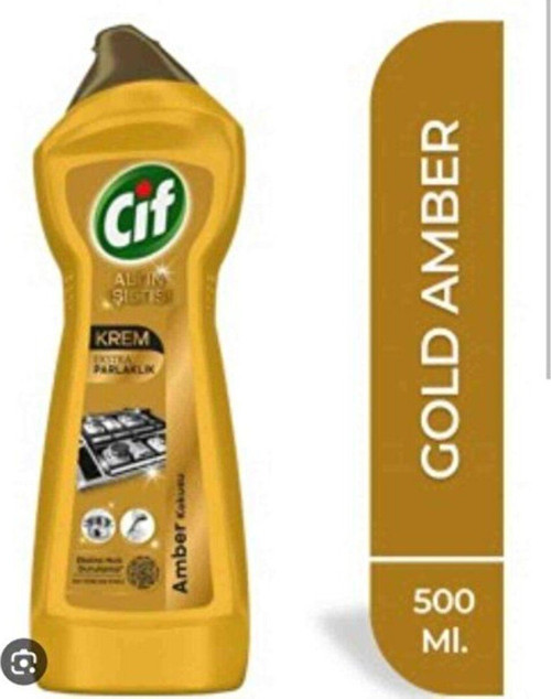 Krem Yüzey Temizleyici Altın Işıltısı Amber Kokulu 500 ml