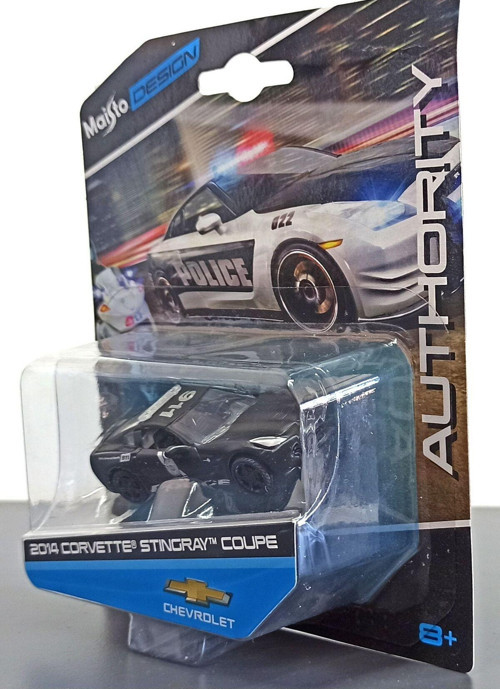 Desi10 1:64 2014 Corvette Stingray Coupe 911 Bagaj Kapağı Açılır