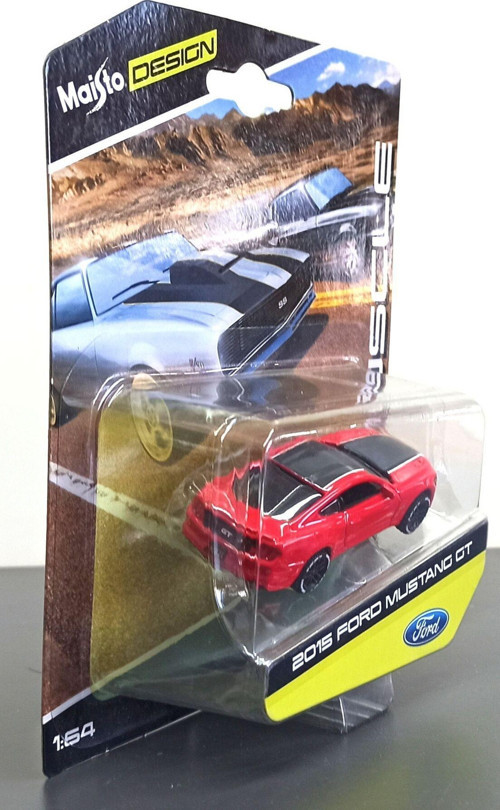 Desi10 1:64 2015 Kırmızı Ford M*Stang Gt