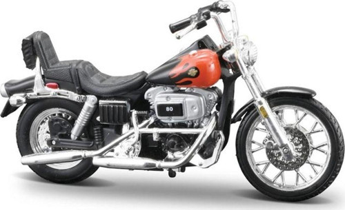 Harley Davıdson 1980 Fxwg Wıde Glıde 1:24 Ölçekli Model Ahantarlık Hediyeli