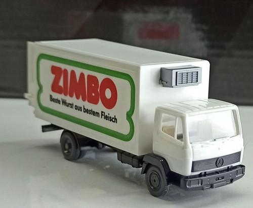 1:87 Mercedes-Benz 814 Mit Kühlkoffer Zimbo (Plastik Model)