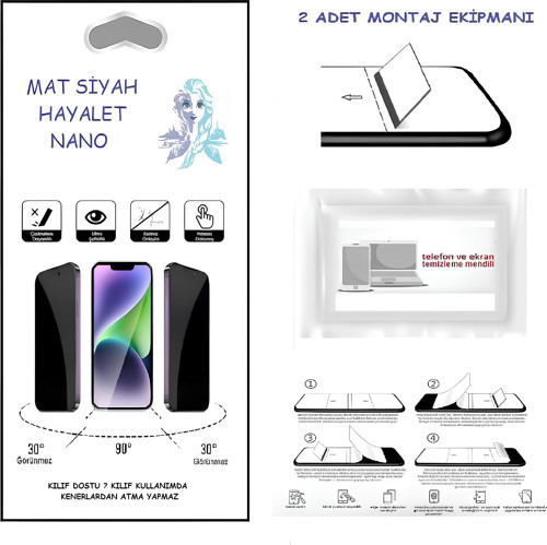 Oppo REALME 6 Nano Ekran Koruyucu Ultra İNCE Esnek MAT HAYALET