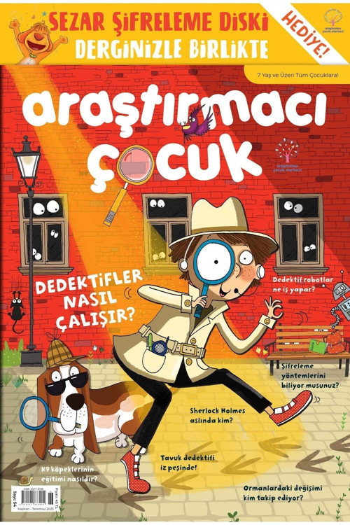 Araştırmacı Çocuk Merkezi Araştırmacı Çocuk Dergisi - 54. Sayı - Dedektifler Nasıl Çalışır?