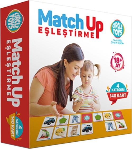 Bebekler Için Okul Öncesi Match Up Eşini Bul Eşleştirme Eğitici Kartları