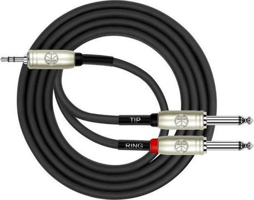 Cable Y-362PRL Serisi 2MT 3.5 mm. Stereo (Erkek) - 2x6.35 mm. Mono (Erkek)