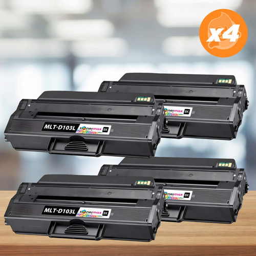 Samsung MLT-D103L Muadil Toner 4'lü Paket / ML2950 / ML2955 / SCX-4726 / SCX-4729 / ML2951
