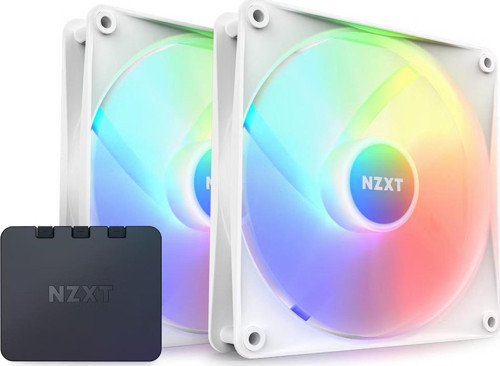 F140 RGB Core Beyaz 2x140 mm Fan RF-C14DF-W1 (İkili Fan)