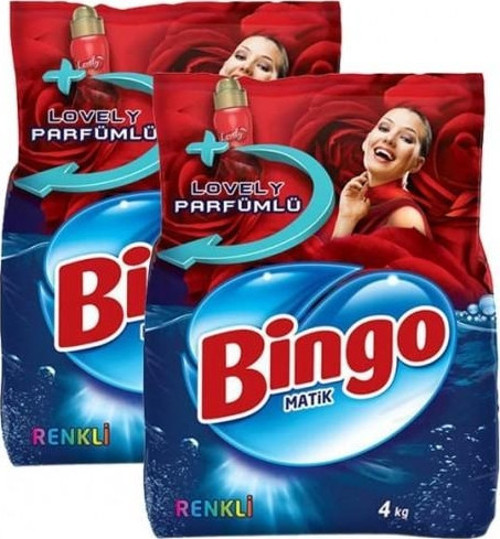 Matik Toz Çamaşır Deterjanı Renkli 4 kg x 2 Adet
