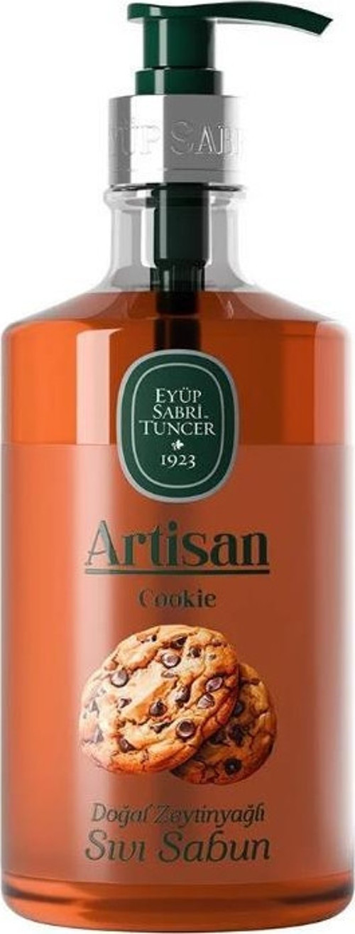 Artisan Doğal Zeytinyağlı Sıvı Sabun Cookie 600 ml