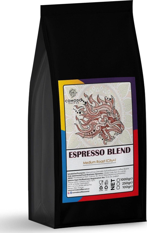 Espresso Blend - 1Kg - Wholesale Cafe - Çekirdek - Filtre Kahve 1 Kg