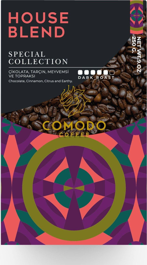 House Blend Barista Editions Filtre Kahve Çekirdek Kahve 250 Gr