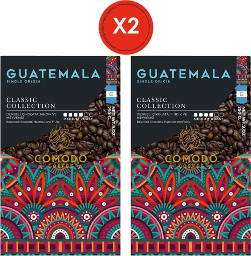 Guatemala Filtre Kahve 2 x 250 Gr Fırsat Paketi