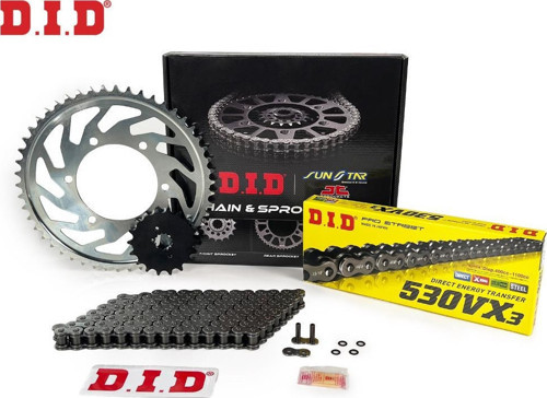 -Jt 1998-2006 Suzuki GSX 600 F Uyumlu Zincir Dişli Set Çelik Renk