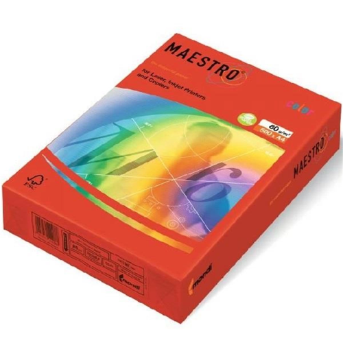 Fotokopi Kağıdı A4 80 gr 500'lü Coral Kırmızı