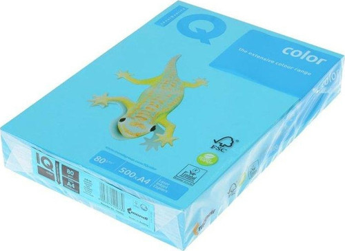 İQ RENKLİ FOTOKOPİ KAĞIDI A4 80gr DENİZ MAVİSİ 500LÜ