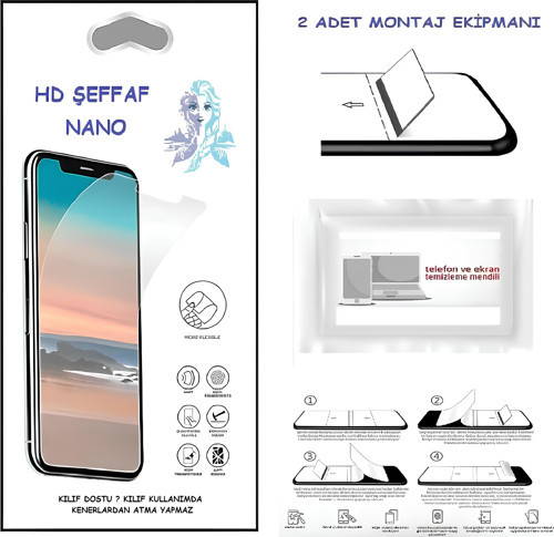Apple iPhone 6S PLUS Nano Ekran Koruyucu Ultra İNCE Esnek Hd Şeffaf