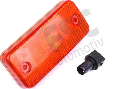 Fiat Ducato 250 Jumper Boxer Daily Relay 2006-2024 İçin Amber Renk Yan Bant Kapı Çamurluk Sinyali