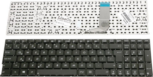 Asus 13Nb09S2Ap0311 Siyah Klavye K-As59