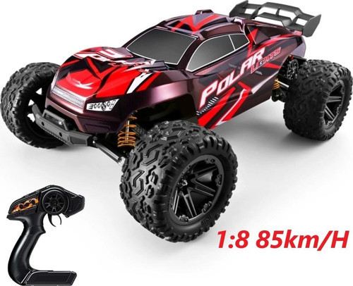 ELEKTRİKLİ RC 1:8 ÖLÇEK SERVO MOTOR SÜSPANSİYONLU ARAZİ ARACI SPOR ARAÇ 85 KM HIZ RC ARAÇ
