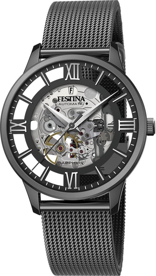 FESTINA F20535/1 AUTOMATIC SKELETON SAPPHIRE ERKEK KOL SAATİ