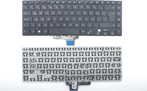 Asus S510Un-Bq133T, S510Uq-Bq262T Klavye Siyah K-As74
