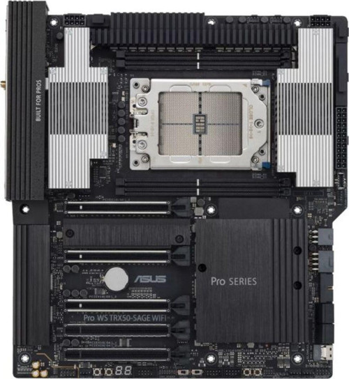Pro Ws Trx50-Sage Wıfı Amd Trx50 Str5 Ddr5 8000 3X M2 Usb3.2 Wifi 7 + Bt 10Gbit + 2.5Gbit Lan C