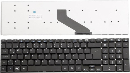 Fiyatdipte Acer Aspire 5830T P4Lj0, 5830G P4Lj0 Uyumlu Laptop Klavye Siy