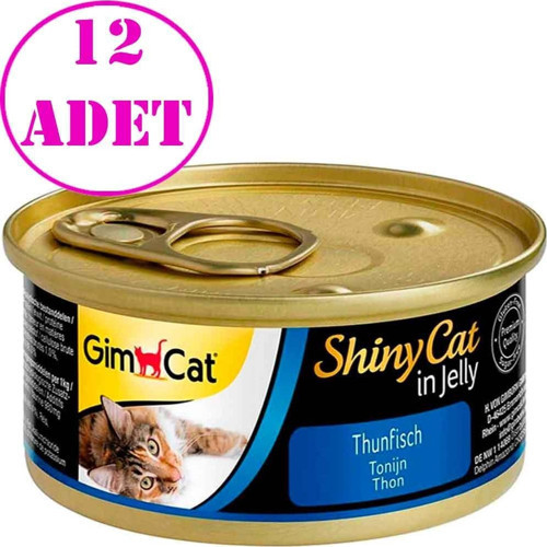 Shiny Cat Jel İçinde Ton Balıklı Kedi Konservesi 70 gr 12 AD