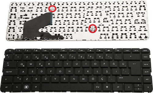 Hp 14-C000 Klavye Siyah