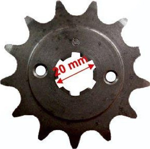 Ön Dişli Sym Wolf 250 13t İç 20mm 6 Tırnaklı 2 Delikli Öm (520 Zincir İçin)