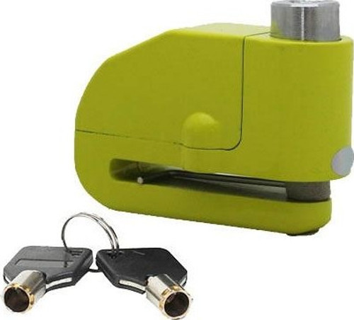 Sr6 Alarmlı Disk Kilit Neon Yeşil