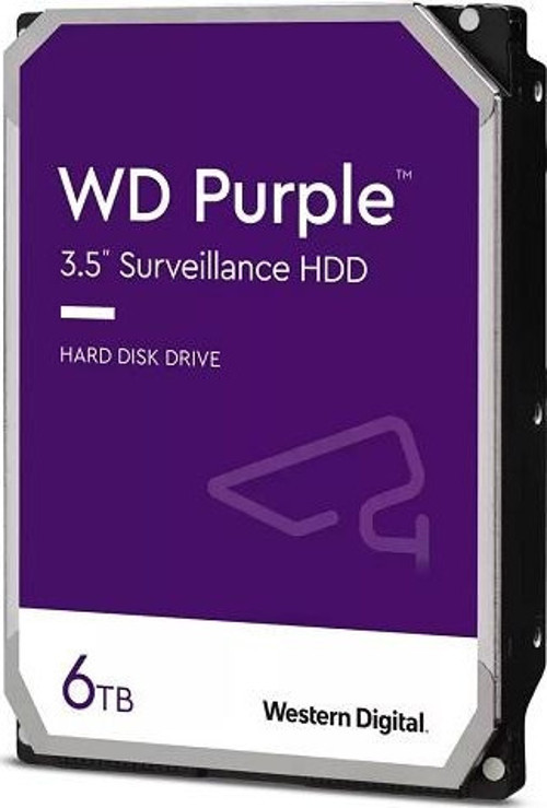 Purple WD64PURZ 6TB 3.5" 5400RPM 256MB SATA 6GB/s 7x24 Güvenlik Diski